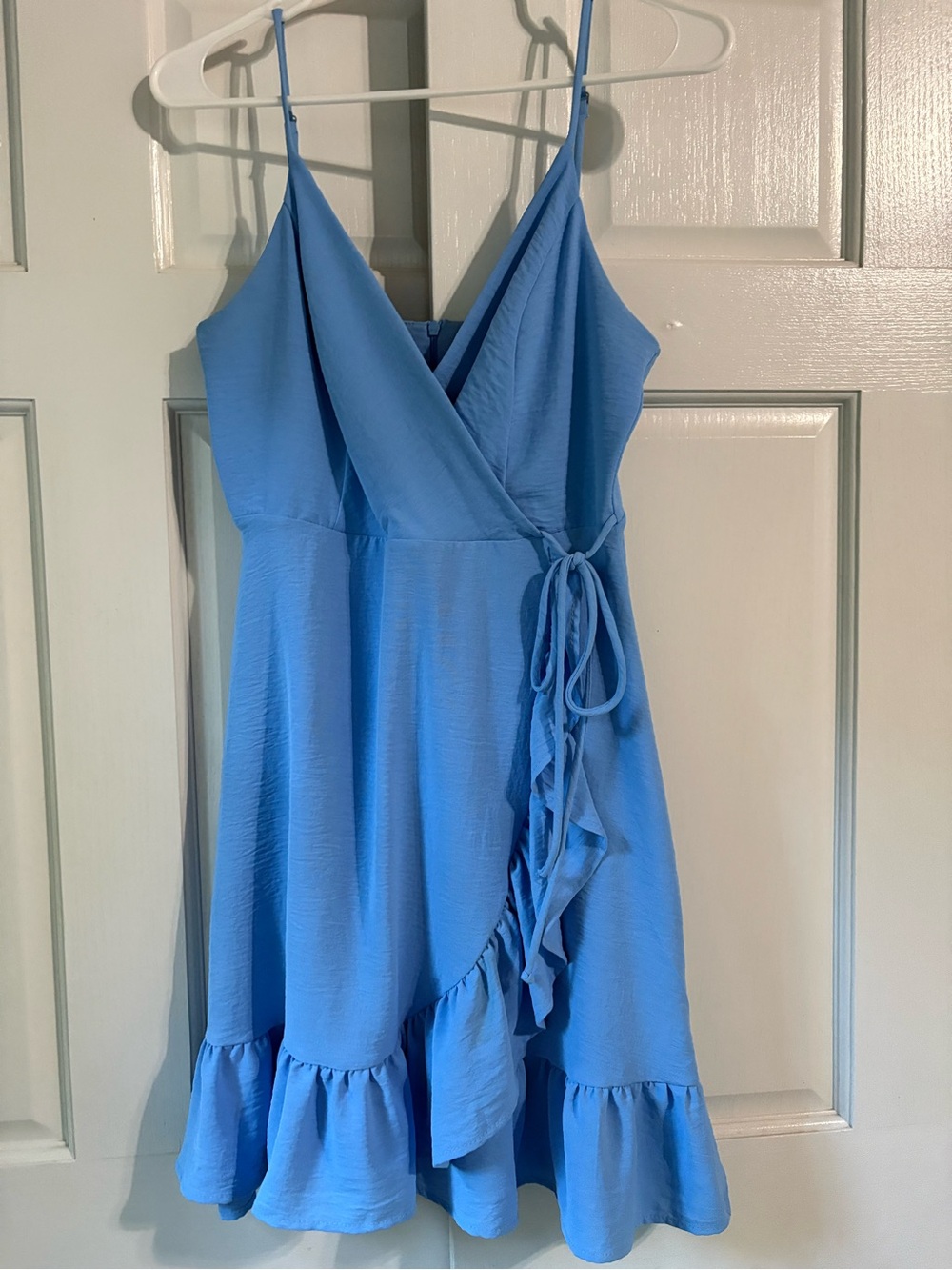 Blue Ruffle Altar’d State Dress